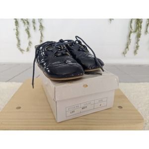 Spanish Navy Patent Dress Shoes 7